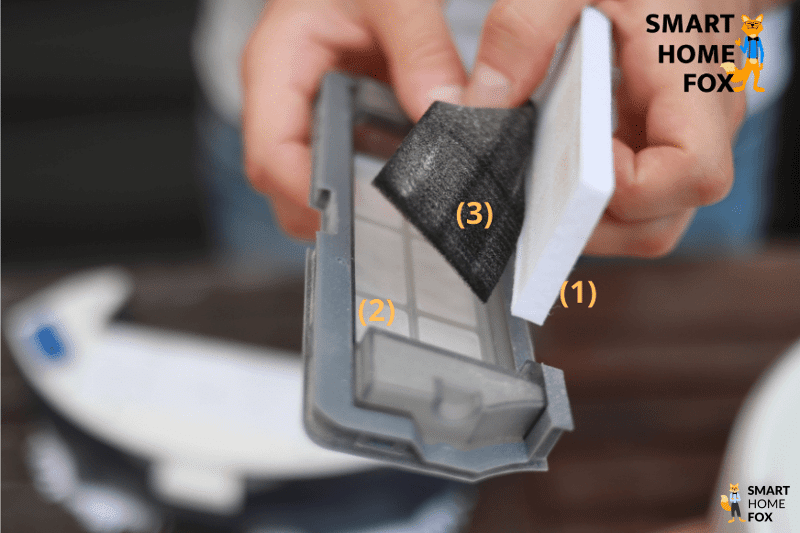 filtre hepa robot laveur yeedi mop station